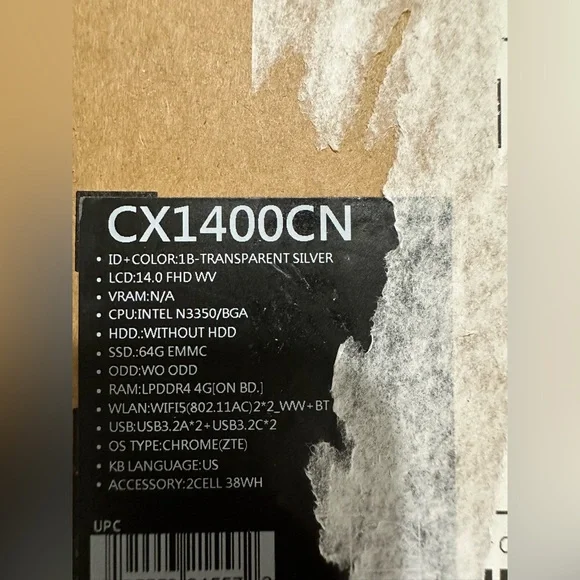 🆕‼️ CHROMEBOOK CX1400CN.